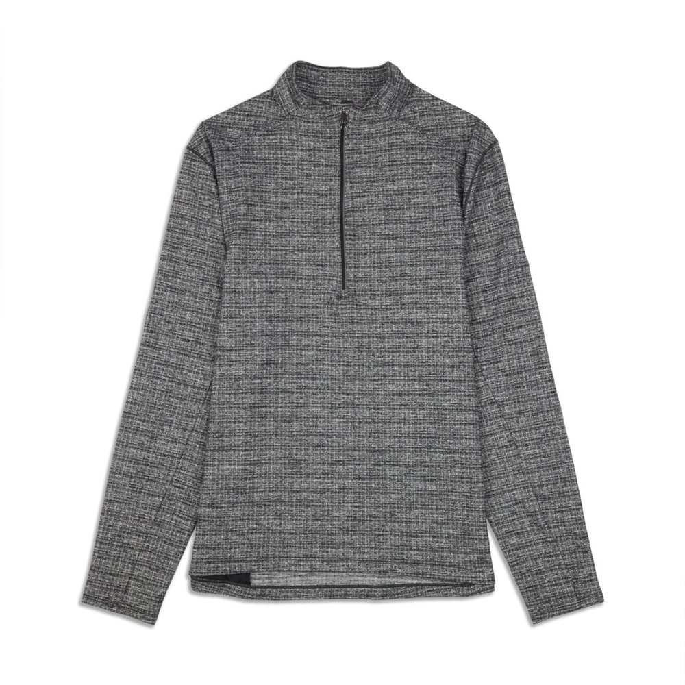 lululemon mens surge quarter zip no flaws